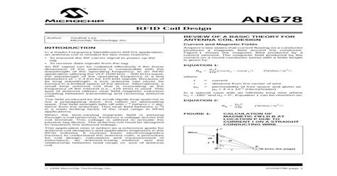 rfid coil design